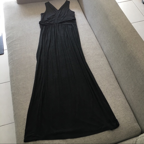 Loft heather gray maxi dress - Picture 5 of 8